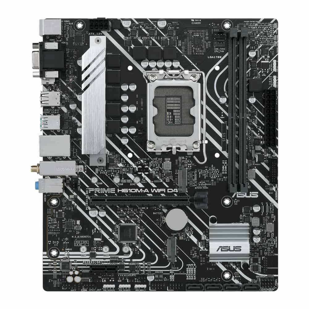 (image for) ASUS PRIME Intel H610M-A WIFI MicroATX Motherboard